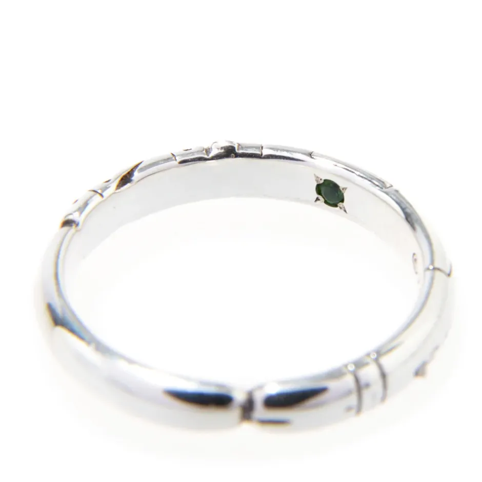Jewelry & Hair Accessories>Evangelion Provisional Unit-05 Mari Illustrious Makinami Silver Entry Plug Ring