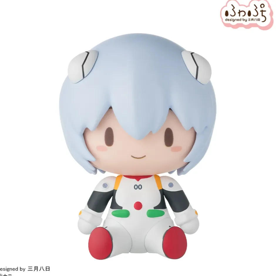 Nendoroid & Mini Figures>Evangelion: 3.0+1.0 Thrice Upon a Time Rei: Plugsuit Ver. Fuwapuchi Deformed Figure