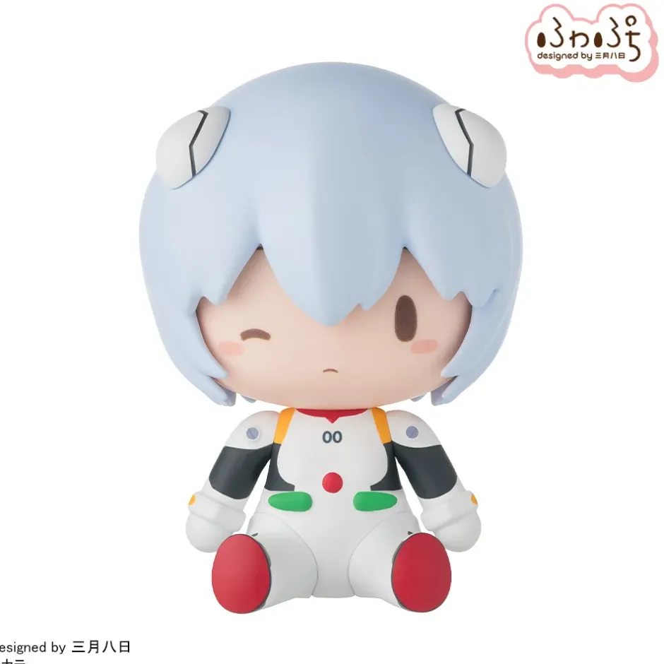 Nendoroid & Mini Figures>Evangelion: 3.0+1.0 Thrice Upon a Time Rei: Plugsuit Ver. Fuwapuchi Deformed Figure