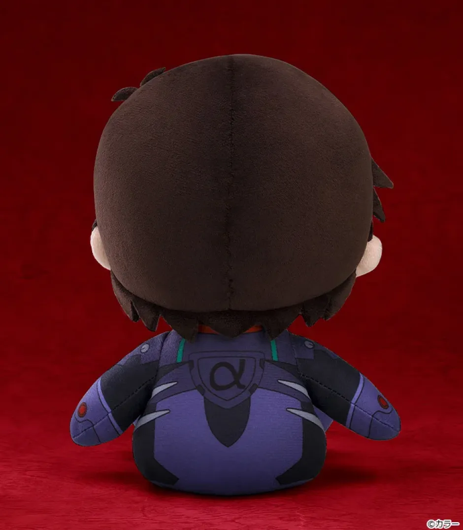 Evangelion: 2.0 You Can (Not) Advance Kuripan Plushie Shinji Ikari (Black Plugsuit) / Kaworu Nagisa (Black Plugsuit) / Misato Katsuragi Sale