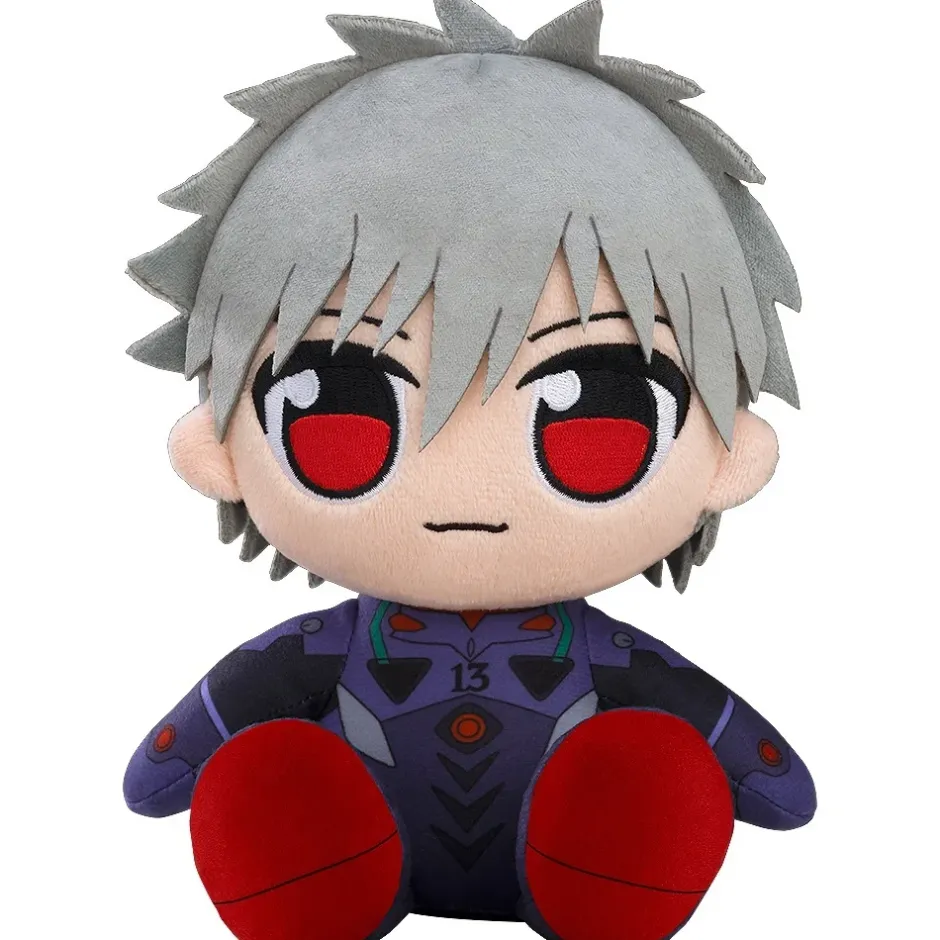 Evangelion: 2.0 You Can (Not) Advance Kuripan Plushie Shinji Ikari (Black Plugsuit) / Kaworu Nagisa (Black Plugsuit) / Misato Katsuragi Sale