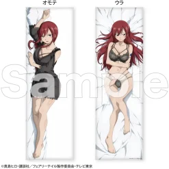 Cushions>Fairy Tail Dakimakura Pillow Cover Erza Scarlet