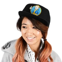 Fallout Vault Boy Black Snapback Clearance