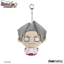 Fanthful Ace Attorney Investigations Plushie Keychain Miles Edgeworth (Damage) Discount