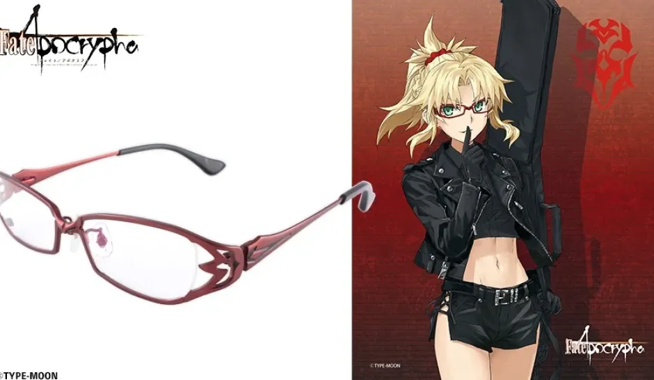 Fate/Apocrypha Saber of "Red" (Mordred) Model Glasses (Clear Lenses) Hot