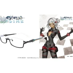 Fate/Extella Link Attila Model Collaboration Glasses (Clear Lenses) Sale