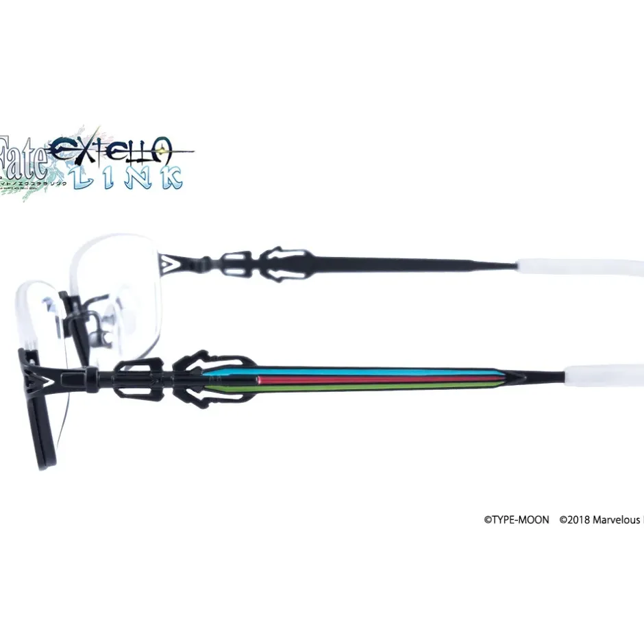 Fate/Extella Link Attila Model Collaboration Glasses (Clear Lenses) Sale
