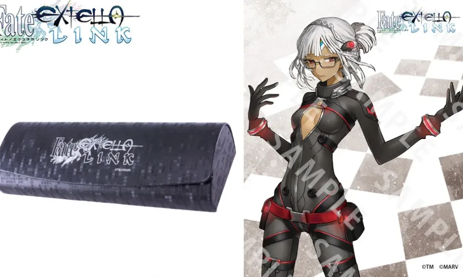 Fate/Extella Link Attila Model Collaboration Glasses (Clear Lenses) Sale