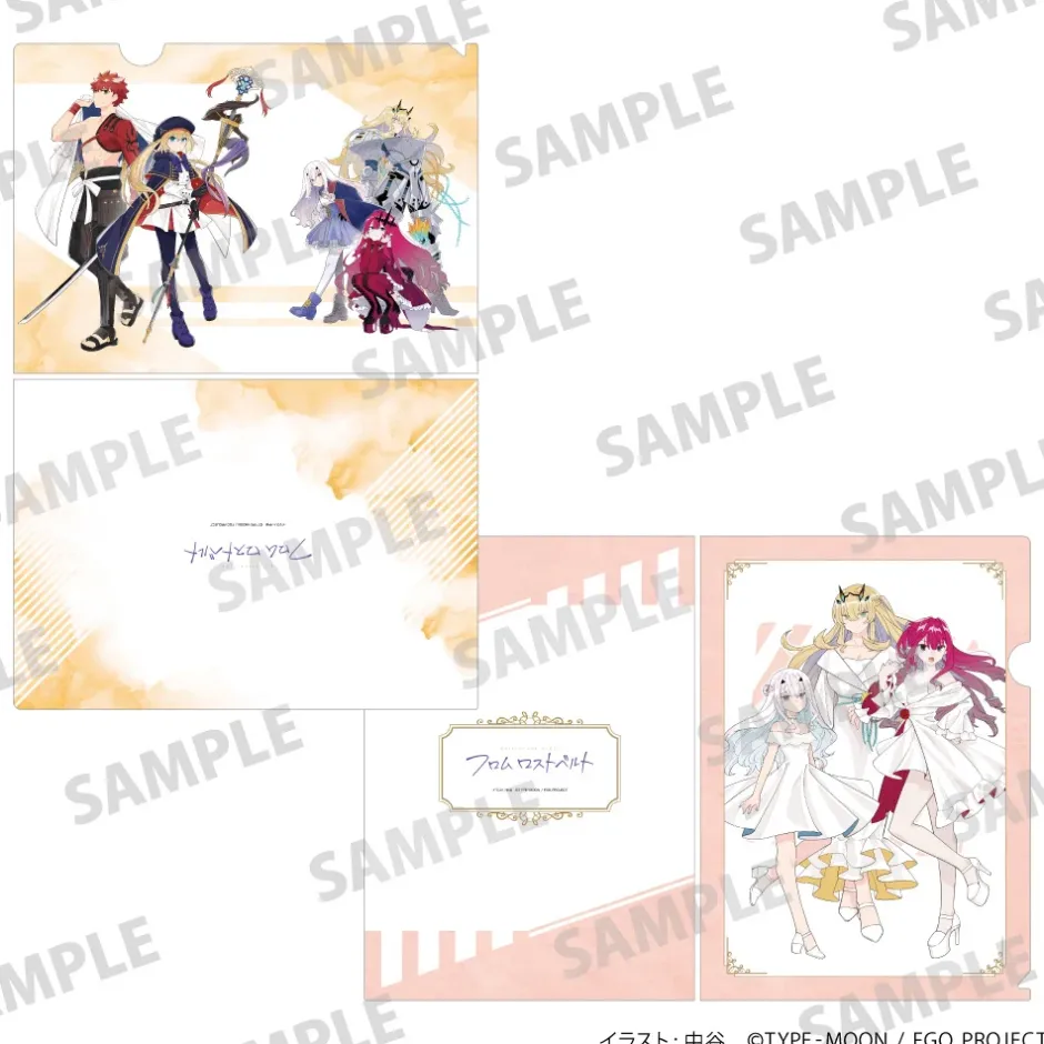 Other Stationery>Fate/Grand Order From Lostbelt A4 Clear File Set