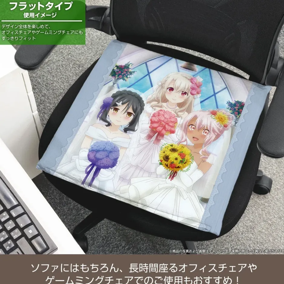 Cushions>Fate/Kaleid Liner Prisma Illya Prisma Phantasm Illya & Miyu & Chloe Double-Sided Print Cushion Cover