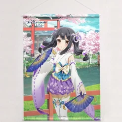 Tapestries>Fate/kaleid liner Prisma Illya: Licht - The Nameless Girl W Suede B2 Tapestry Chloe: Shrine Maiden Ver.