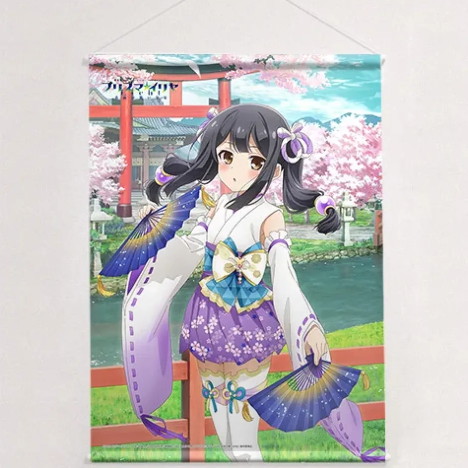 Tapestries>Fate/kaleid liner Prisma Illya: Licht - The Nameless Girl W Suede B2 Tapestry Chloe: Shrine Maiden Ver.