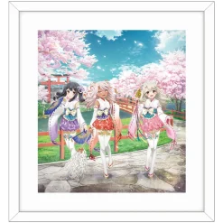 Fine Art>Fate/kaleid liner Prisma Illya: Licht - The Nameless Girl Reproduction Art Print Illya & Miyu & Chloe: Shrine Maiden Ver.