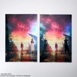 Other Stationery>Final Fantasy VII Rebirth Metallic File Set