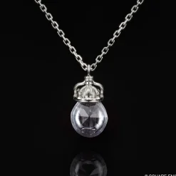 Jewelry & Hair Accessories>Final Fantasy IX Silver Necklace Garnet
