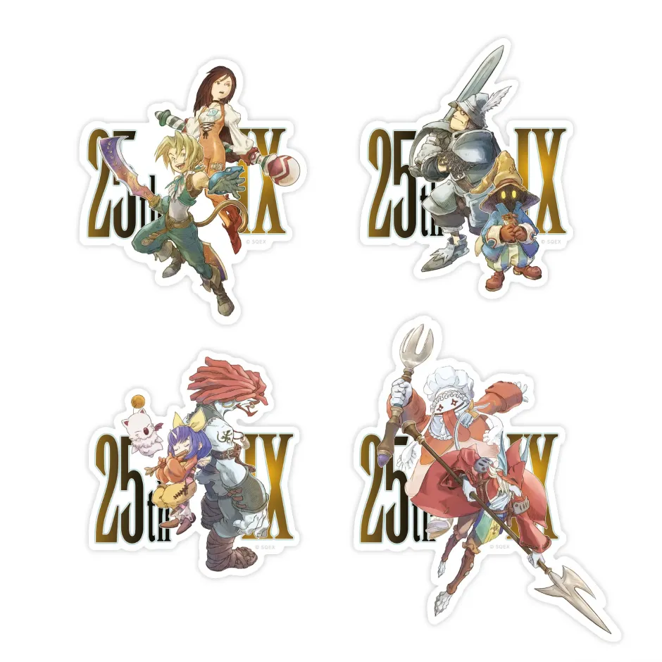 Final Fantasy IX 25th Anniversary Sticker Set Online