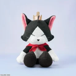 Medium Plushies>Final Fantasy VII Remake Cait Sith Knitted Plushie (Re-run)