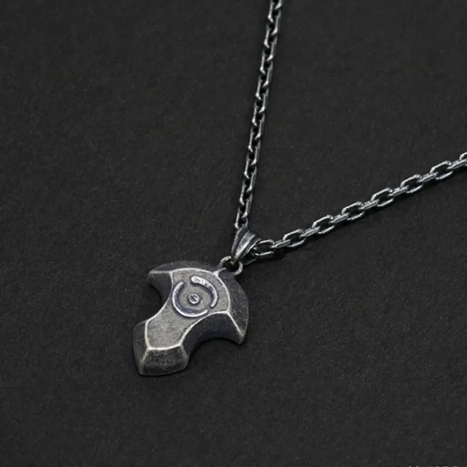 Jewelry & Hair Accessories>Final Fantasy XIV Silver Pendant Azem's Crystal (Re-run)