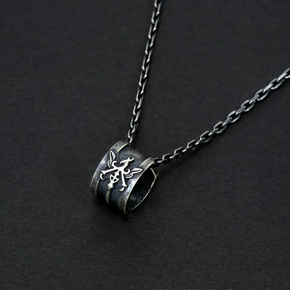 Jewelry & Hair Accessories>Final Fantasy XVI House Rosfield Silver Ear Cuff Pendant