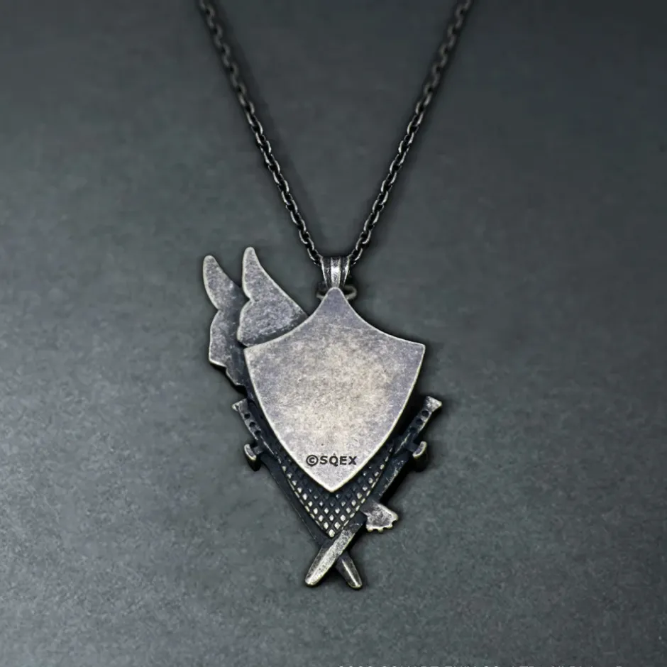 Final Fantasy XVI Wings of Promise Silver Pendant Outlet