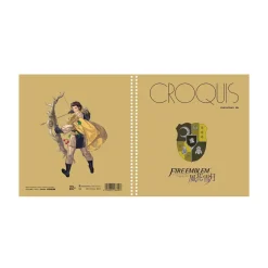 Fire Emblem: Three Houses Croquis Book Leicester Alliance Hot