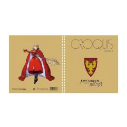 Fire Emblem: Three Houses Croquis Book Adrestian Empire Outlet