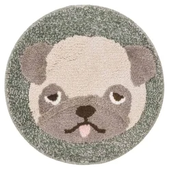 Home Decor>Fluffy Animals Round Mat Collection
