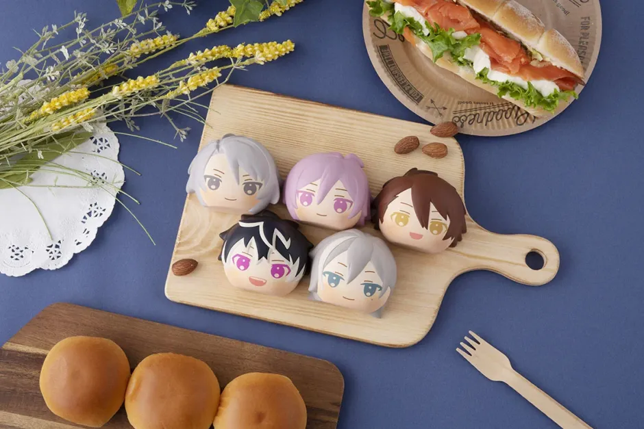 Collectable Toys>Fluffy Squeeze Bread IDOLiSH 7 Box Set