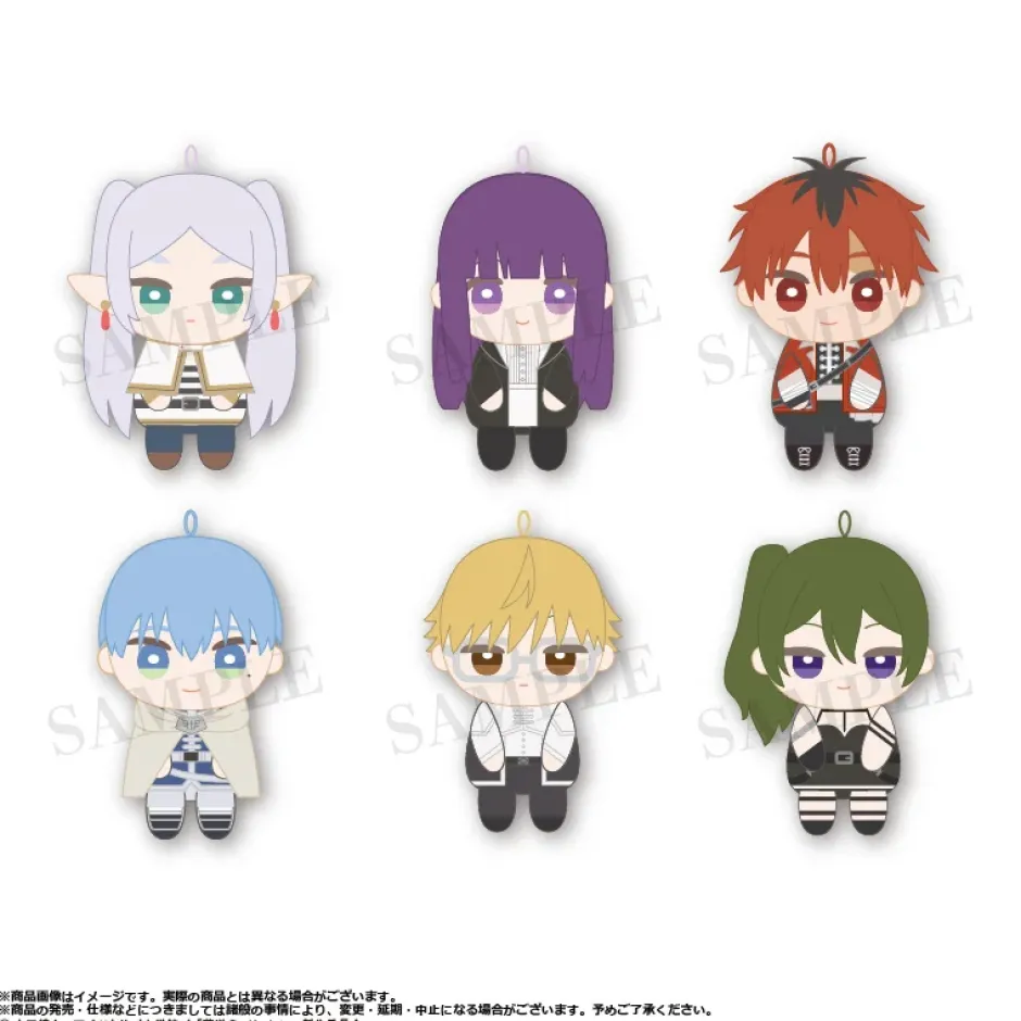 Frieren: Beyond Journey's End Osuwari Club Plushie Mascot Box Set Best