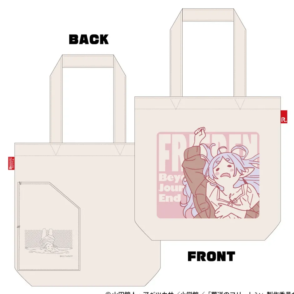 Frieren: Beyond Journey's End Tossing and Turning Rootote Tote Bag Discount