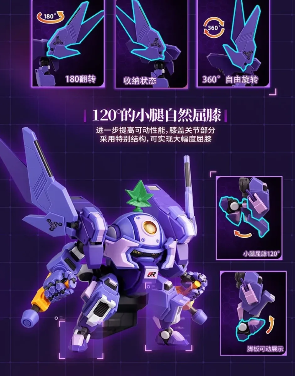 Plastic Models>Fruity Robo Turbo Grape Plastic Model Kit