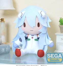 Big Plushies>Fuwapuchi Evangelion: 3.0+1.0 Thrice Upon a Time Rei Ayanami Plush L