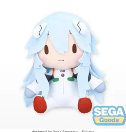 Big Plushies>Fuwapuchi Evangelion: 3.0+1.0 Thrice Upon a Time Rei Ayanami Plush L