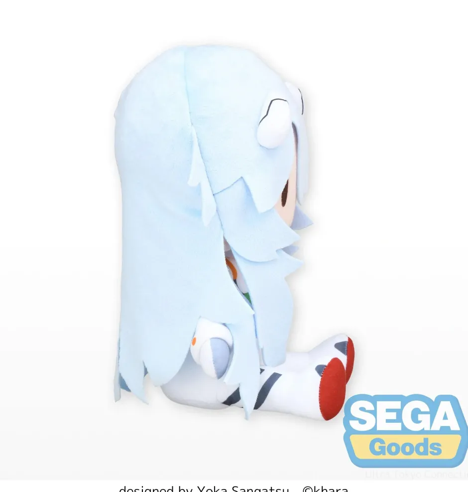 Big Plushies>Fuwapuchi Evangelion: 3.0+1.0 Thrice Upon a Time Rei Ayanami Plush L