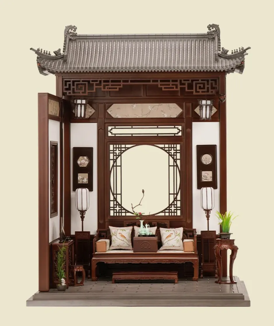 Fu Yun Xiang Xie 1/12 Scale Chinese Ancient Style Doll House Discount
