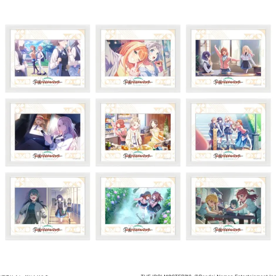 Gakuen Idolm@ster Chara-Fine Graphic Sale