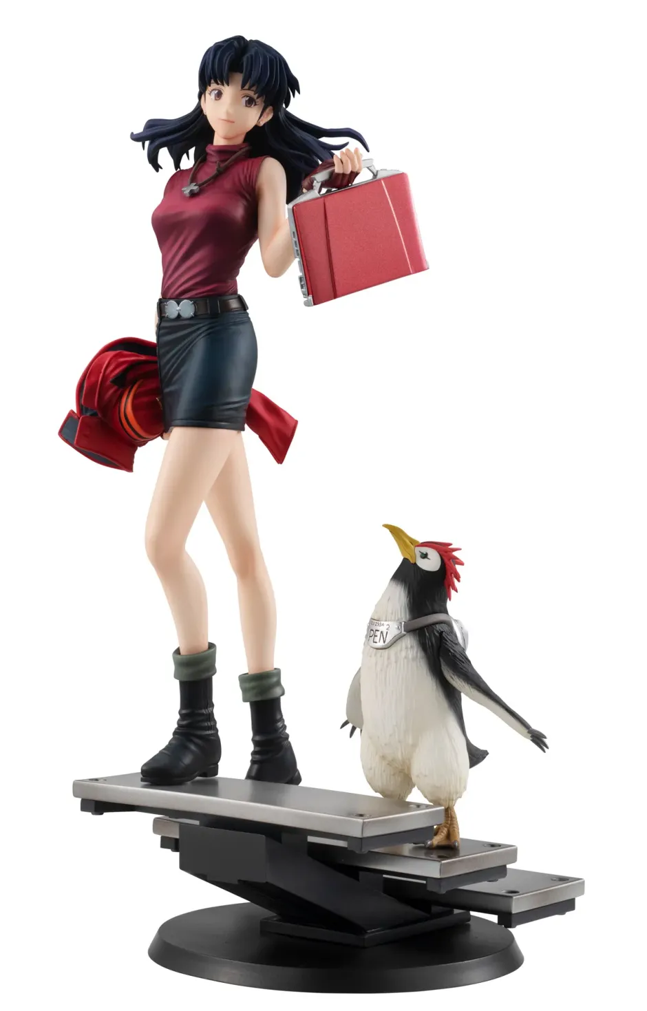 Bishoujo Figures>Gals Series Rebuild of Evangelion Misato Katsuragi & Pen Pen (Re-run)