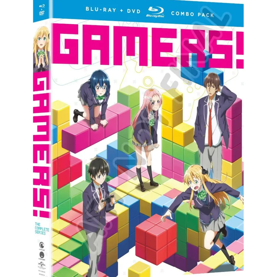 Gamers!: The Complete Series Blu-ray/DVD Combo Pack New