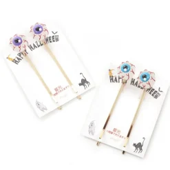 Jewelry & Hair Accessories>Gargle Glow-in-the-Dark Eyeball Hairpin Set