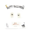 Jewelry & Hair Accessories>Gargle Halloween Series Glow-in-the-Dark Earrings