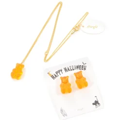 Jewelry & Hair Accessories>Gargle Halloween Series Gummy Bear Accessories