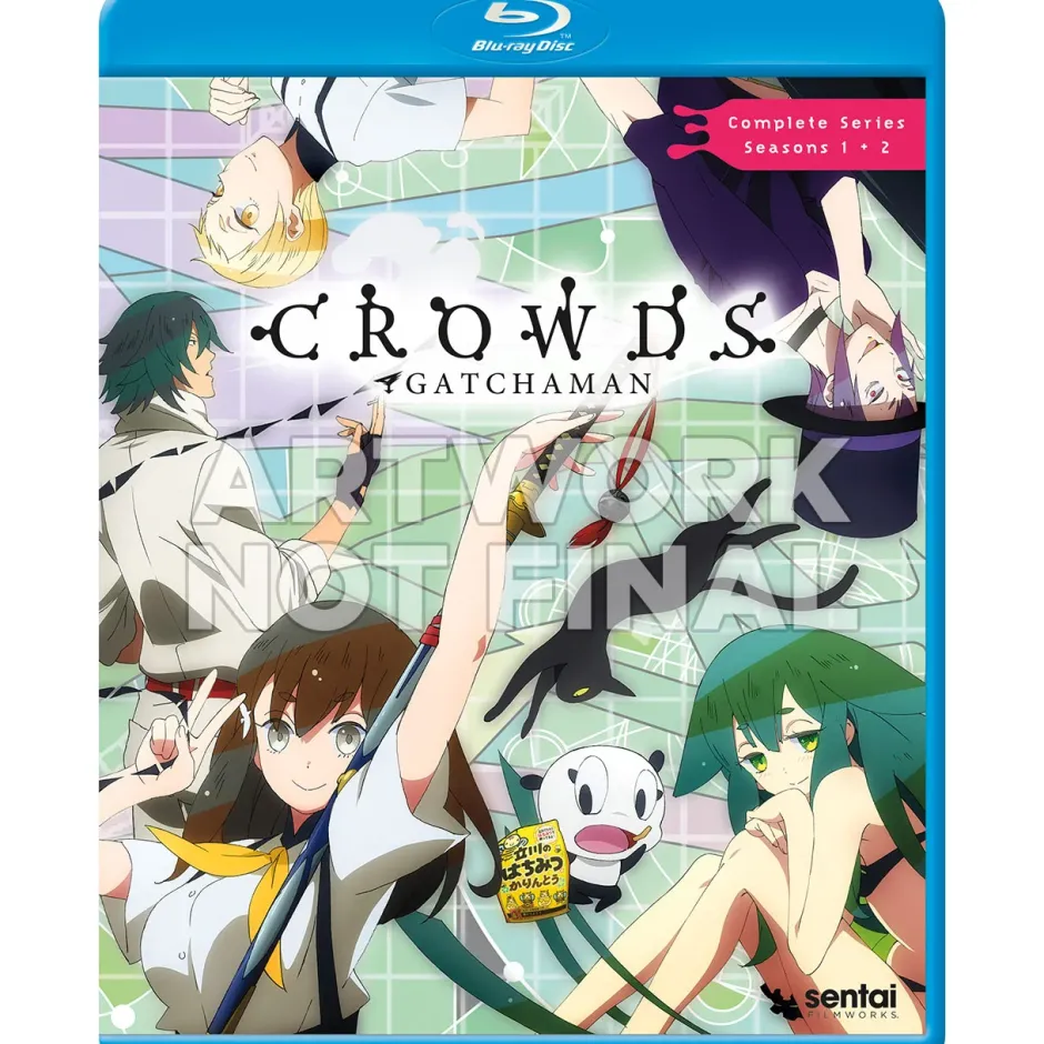 Gatchaman Crowds Seasons 1 & 2 Complete Collection Blu-ray Sale