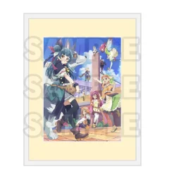 Genjitsu no Yohane: SUNSHINE IN THE MIRROR Anime Key Visual A4-Size Framed Art New