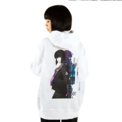 Ghost in the Shell: SAC_2045 White Hoodie Best