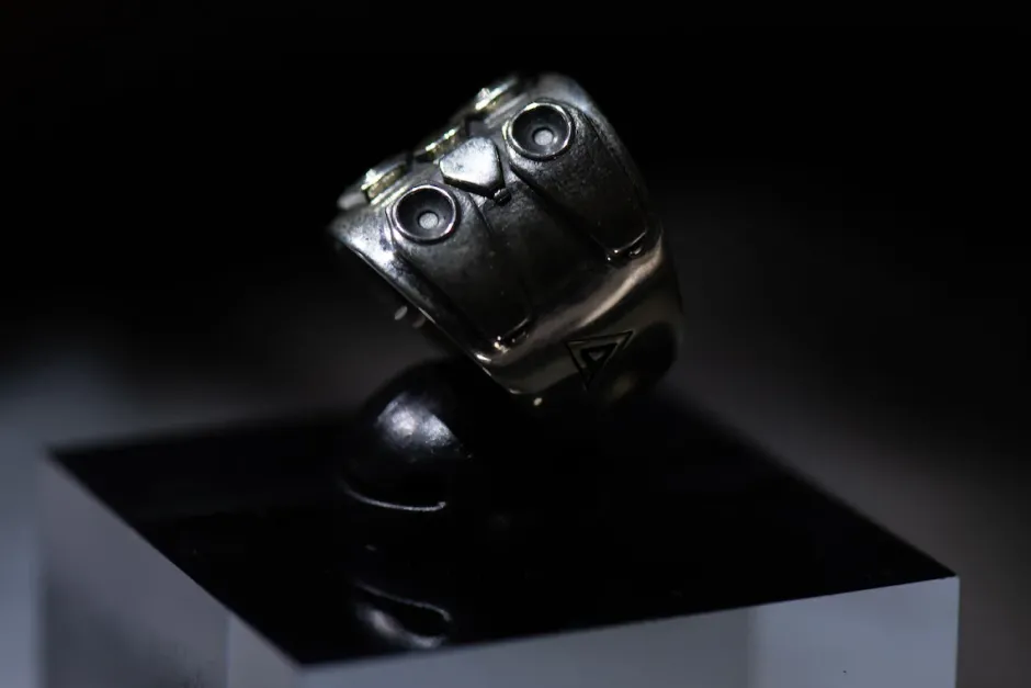 Jewelry & Hair Accessories>Ghost in the Shell: SAC_2045 x haraKIRI Collaboration Accessory Connector Ring (Sizes 15-22)