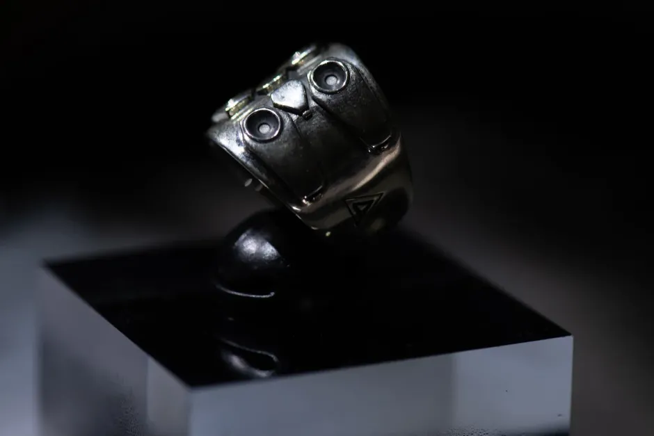 Jewelry & Hair Accessories>Ghost in the Shell: SAC_2045 x haraKIRI Collaboration Accessory Connector Ring (Sizes 23-30)