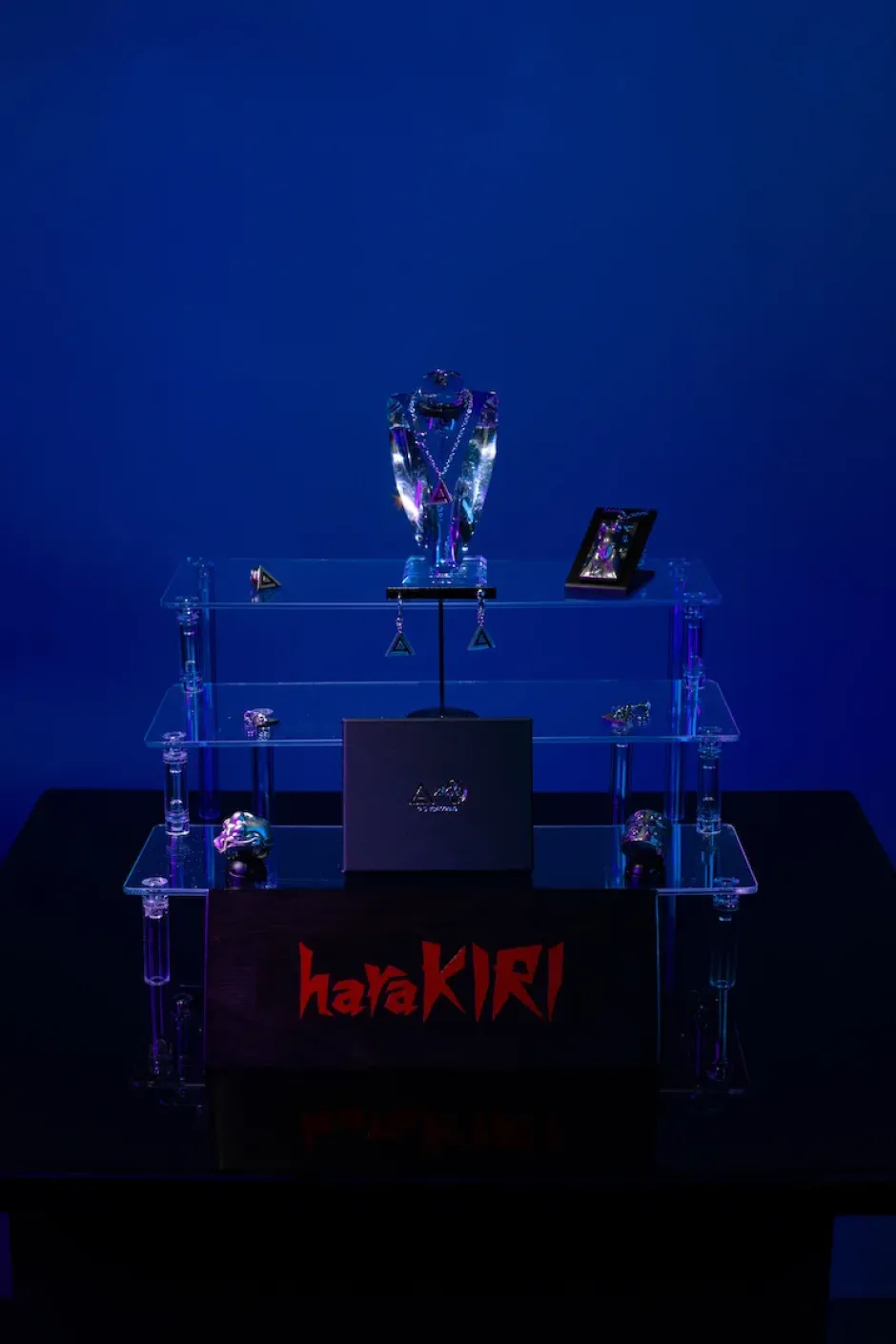 Jewelry & Hair Accessories>Ghost in the Shell: SAC_2045 x haraKIRI Collaboration Accessory Public Security Section 9 Clip-On Earrings