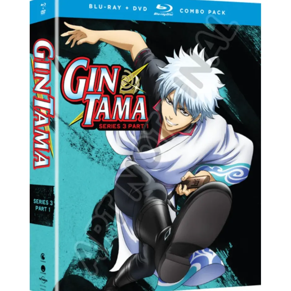 Anime Dvd/Blu-Ray>Gintama Season 3 Part 1 Blu-ray/DVD Combo Pack