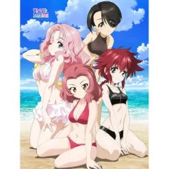 Girls und Panzer Das Finale B2 Tapestry Rosehip & Cranberry & Vanilla & Peach: Swimsuit Ver. Sale