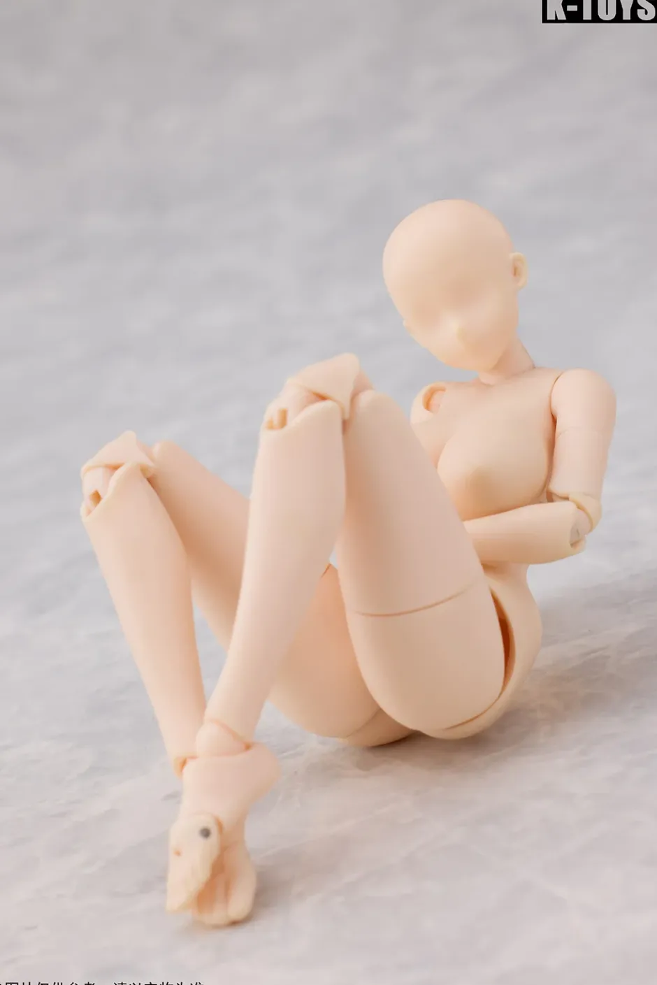 Bishoujo Figures|Scale Figures>Glamorous Woman Body KT02A White Skin 1/12 Scale Action Figure